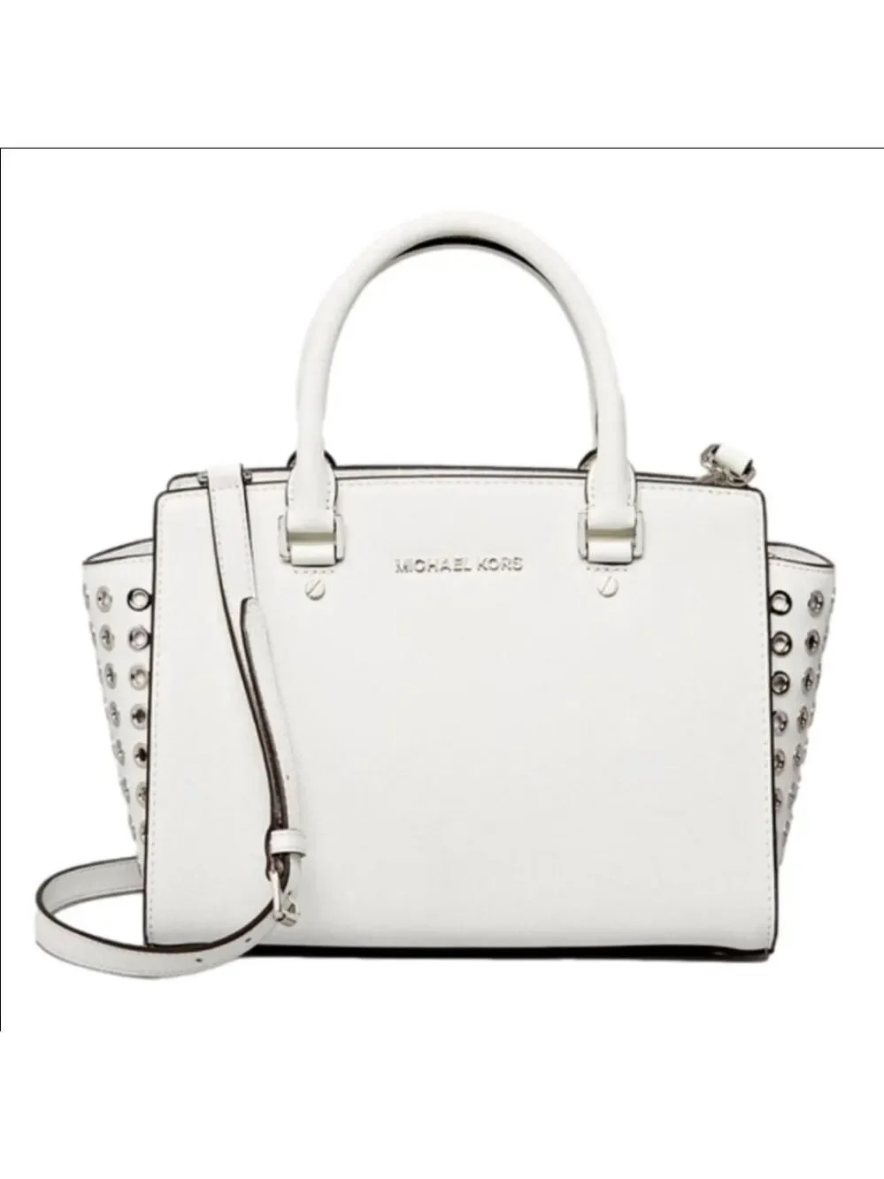 Michael Kors Selma Grommet Satchel